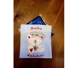 Stickdatei - Aua Bär Doodle